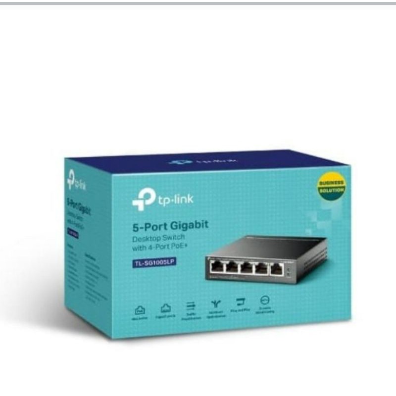 TPLinK TL-SG1005LP Switch 4poe 1Uplink SG1005LP