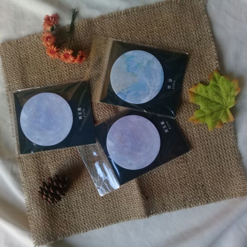 

Sticky Note Planet/Memo Tempel Motif