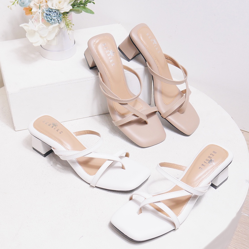 Bernike Shoes - Isabel Sandal Heels Tali Strap 5cm