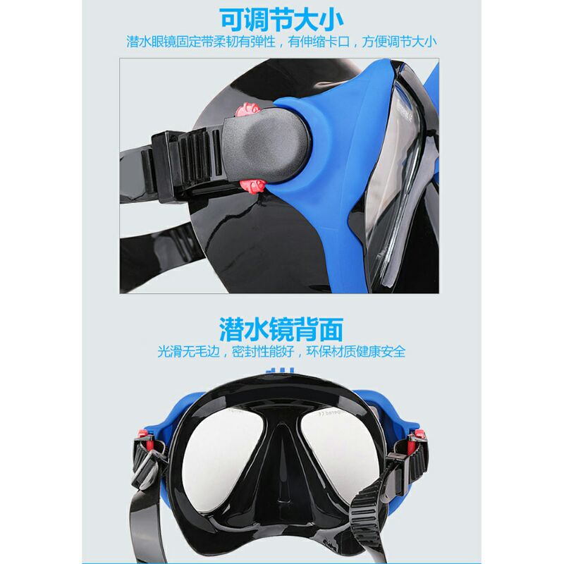 Zacro Kacamata Selam Scuba Diving Snorkeling M23