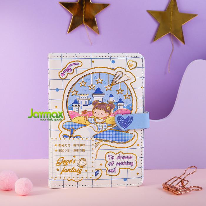 

Magnetic Notebook Diary / Jurnal agenda Buku tulis Planner GEGE's FAN