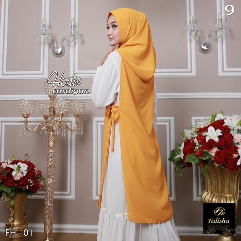 Hijab Jilbab Instan HODIE CARDIGAN Ceruty Premium Babydoll