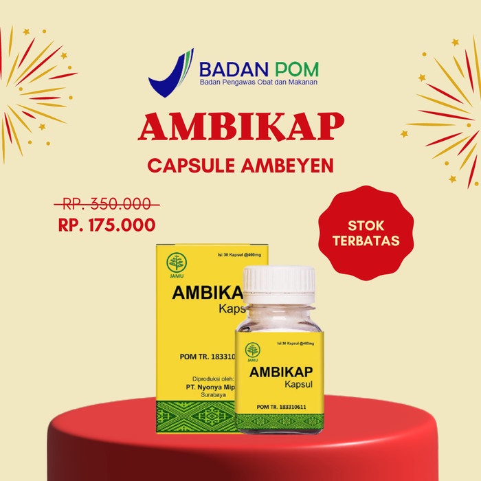 

AMBIKAP ORIGINAL - Obat Wasir Ambeien Wasir Susah BAB Original BPOM