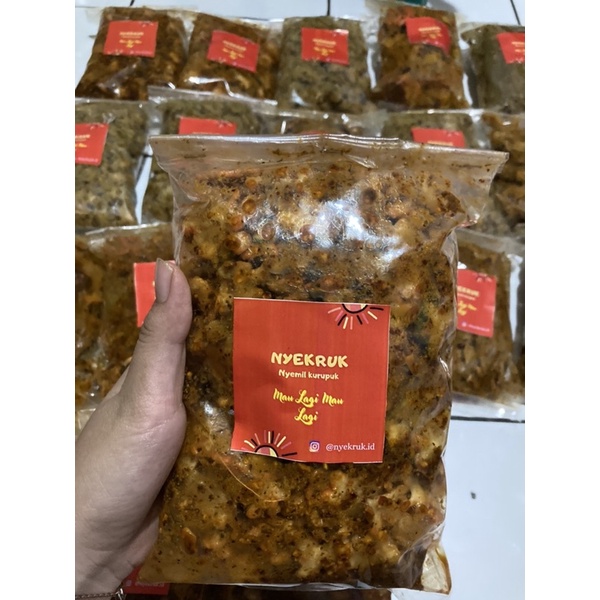 

Nyekruk | Kerupuk Warna Warni Cemilan Makanan Ringan Snack Renyah