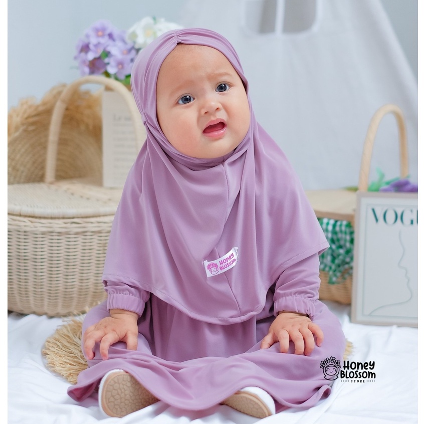 HoneyBlossom - gamis bayi / gamis bayi perempuan 6 12 bulan / gamis bayi perempuan lylia