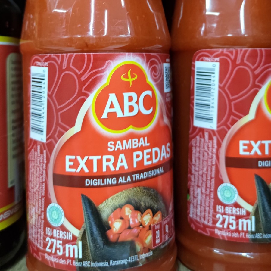 

ABC sambal extra pedas 275 ml