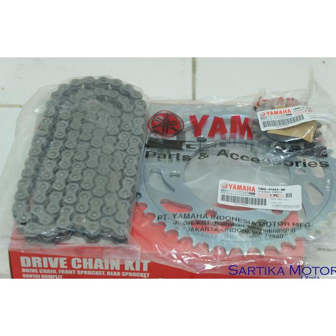 Original Gear Set Yamaha R25/Mt25