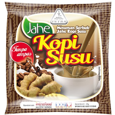 

JAHE KOPI SUSU tanpa ampas # Milk Coffee Ginger 5 X 28 g