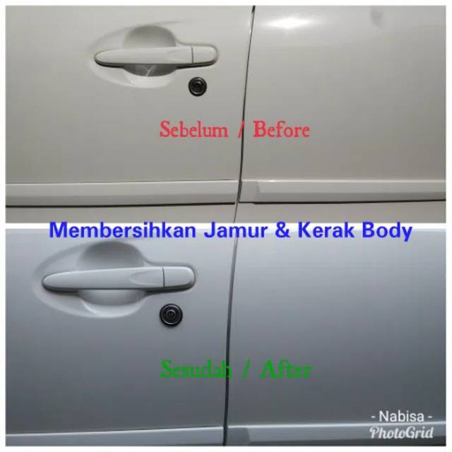 Obat jamur isi 1000ml Pembersih Jamur Kaca Mobil 1 Liter / Obat Jamur Kaca Mobil