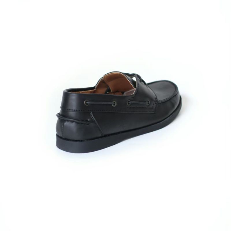 OXFORD BLACK | FORIND x Heroes | Sepatu Pantofel Vintage Zapato Santai Kuliah Kerja Kulit Asli CH1