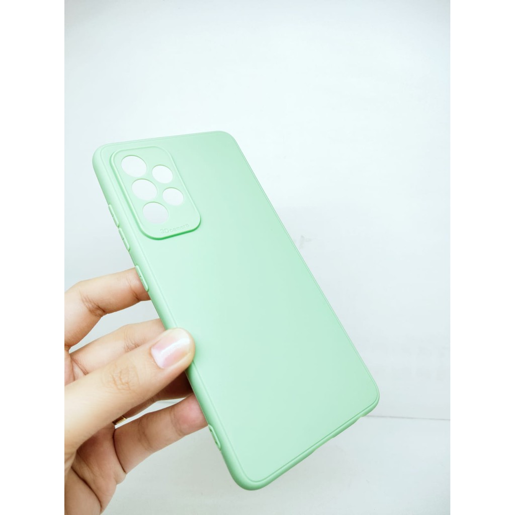 SoftCase Warna Warni Samsung A52 A72 A11 M11 with 3D Camera Casing Candy Macaron Pelindung Camera
