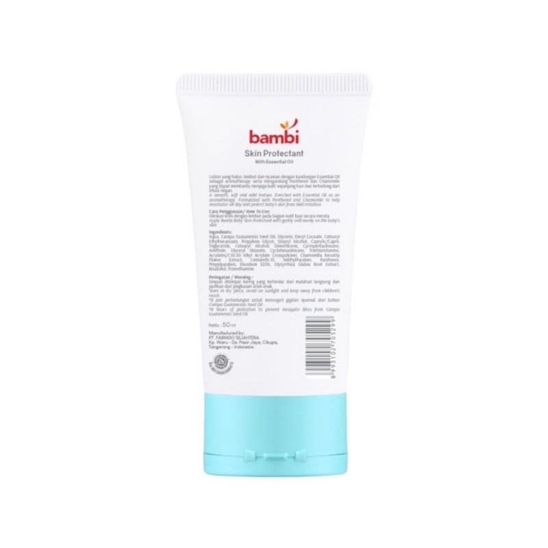 Bambi Baby Skin Protectant 50 ml Anti Mosquito Lotion