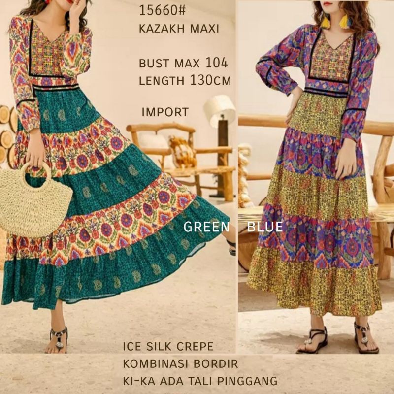 DRESS BORDIR TURKEY KAZAKH#155660