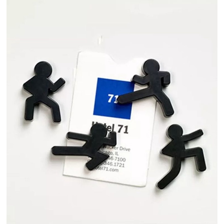 Magnet Kulkas Set (4pcs) Lucu Unik