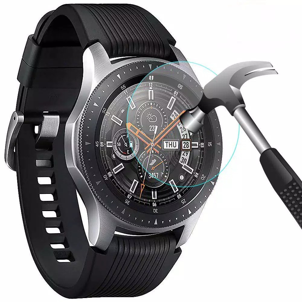 Tempered Glass Jam Tangan Samsung Galaxy Watch 46mm - Diameter Layar 33.2mm