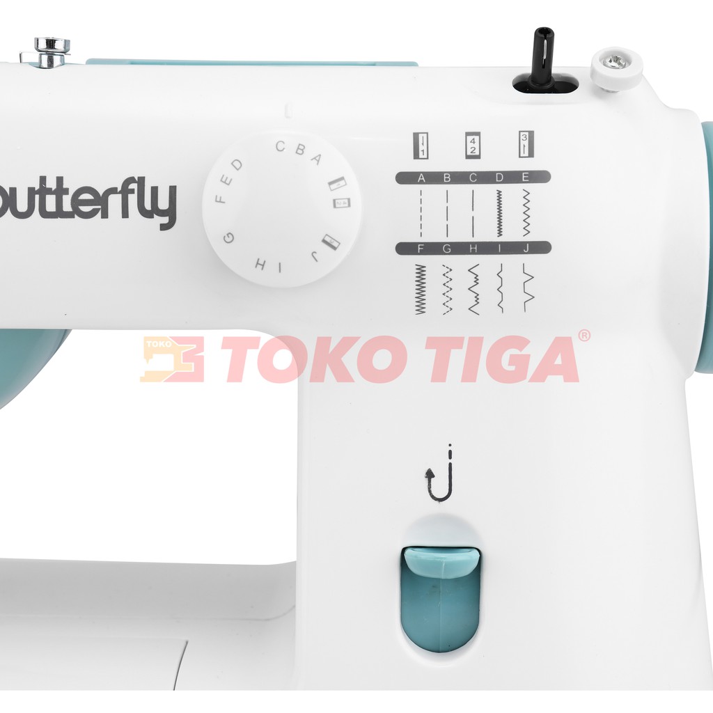 Mesin Jahit BUTTERFLY JHQ-3010 / JHQ3010 (Multifungsi &amp; Portable)