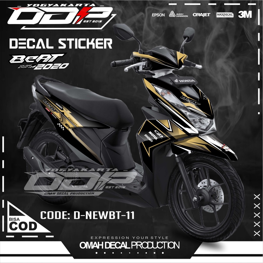 DECAL BEAT FULL BODY DEKAL HONDA BEAT STREET FULLBODY MOTIF SIMPEL ELEGAN STICKER KEKINIAN KEREN KUA