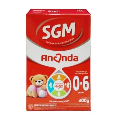 Susu SGM Ananda 0-6 bulan 400 gram