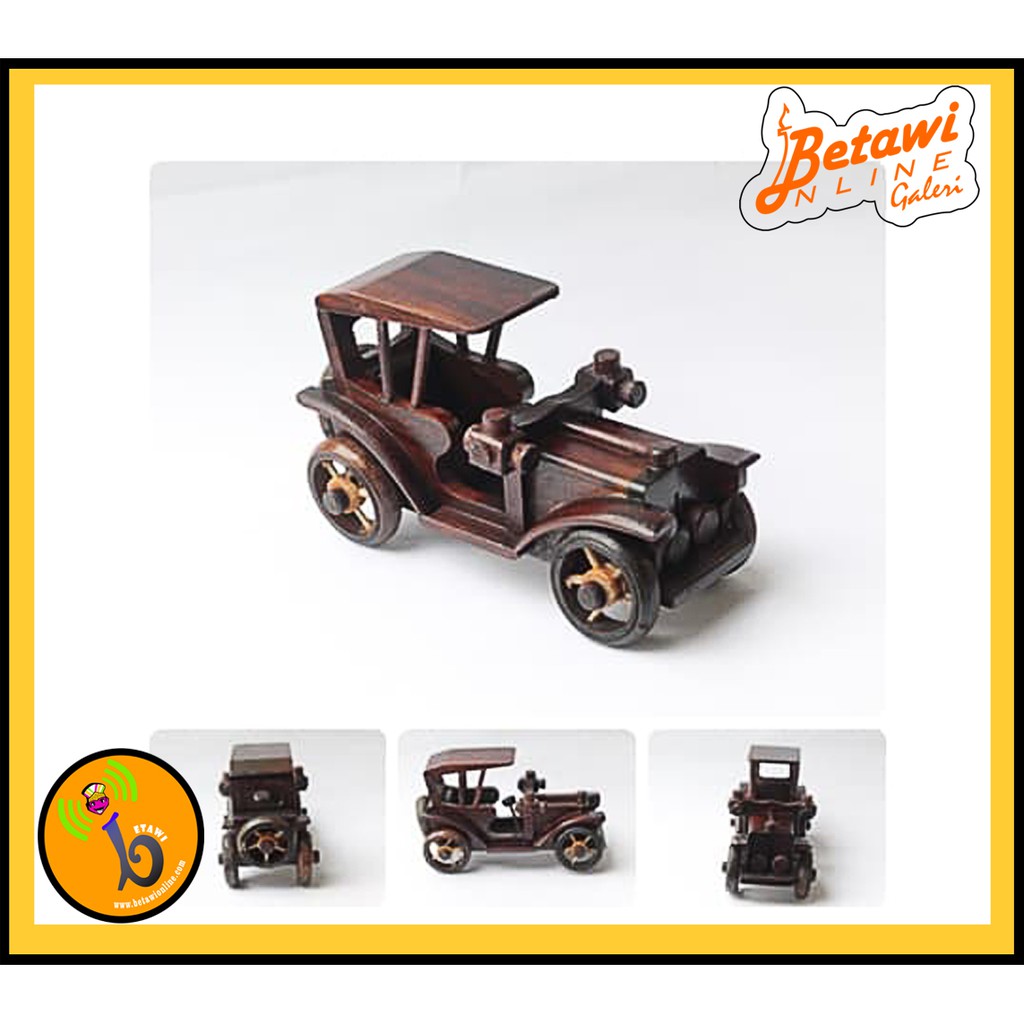 Miniatur Mobil Ontram Kayu Besar