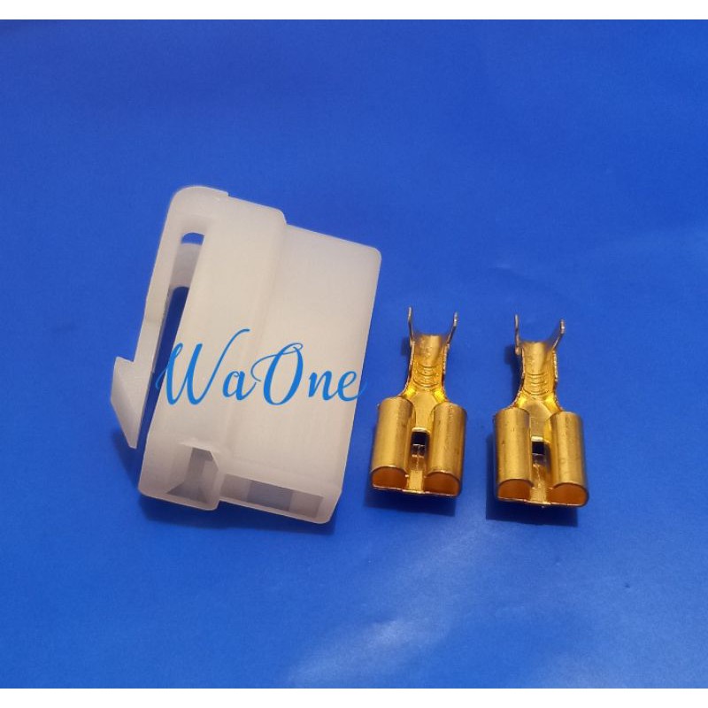 Socket Konektor 2 Pin Besar Soket Kabel Mobil 2Pin