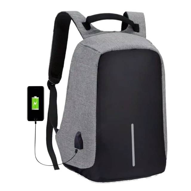 Tas Ransel laptop Anti Maling Taskekinian AdaPort Usb