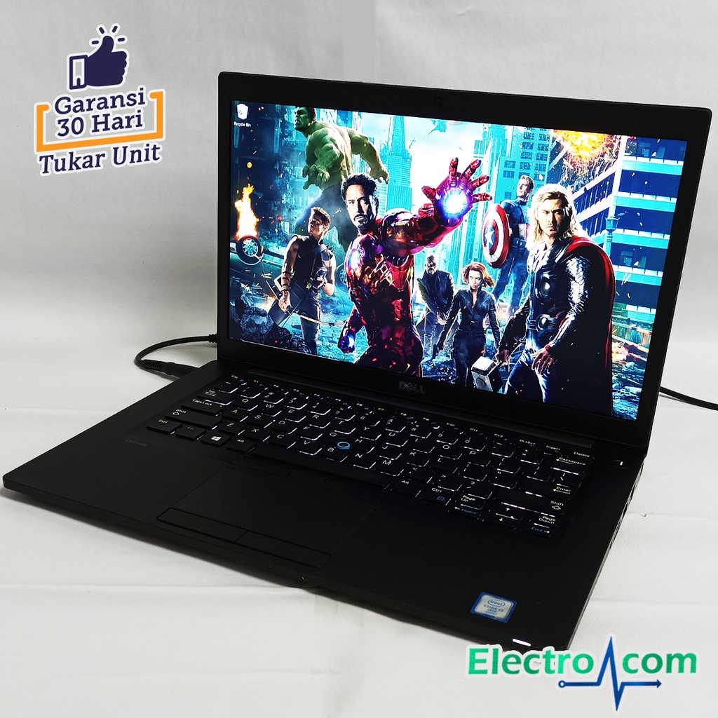 Dell Latitude 7480 i7 Gen6 RAM 16GB SSD 512GB Murah Slim Bergaransi