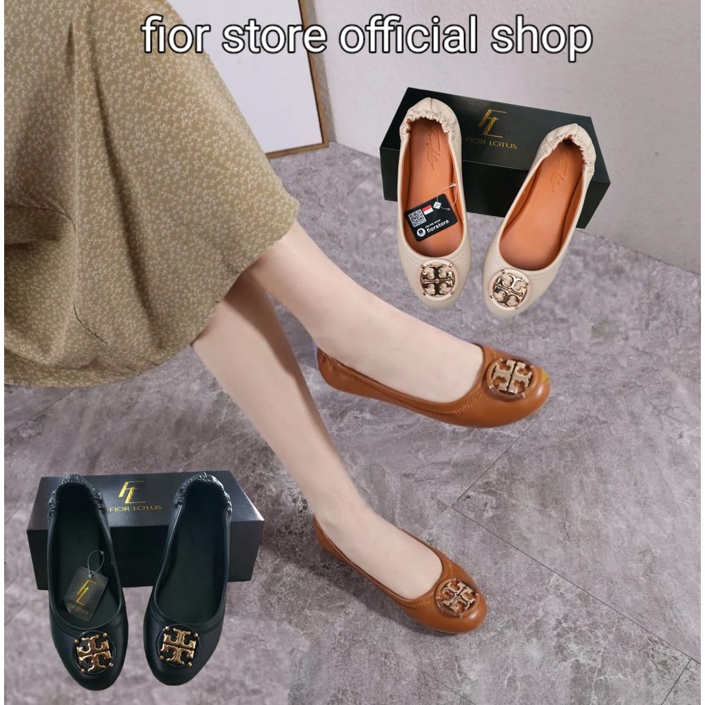 FIOR LOTUS Ballevina Pointed Toe Ballet Flat FR 01 - Fior Store