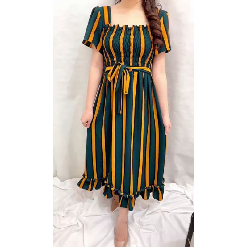 Nina Dress Casual Formal Kondangan Kantor Dress Pesta