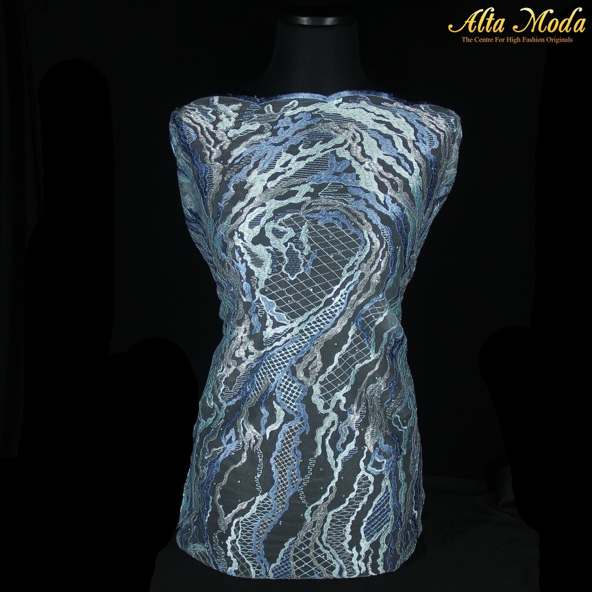 

Alta Moda Tile Bordir Hanamory Blue (1M)