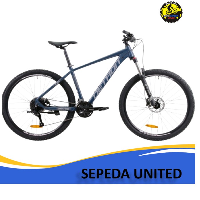 UNITED DETROIT M1 BIKE SEPEDA MTB GUNUNG NEW ALL (M) 27,5-27SP (20.1)