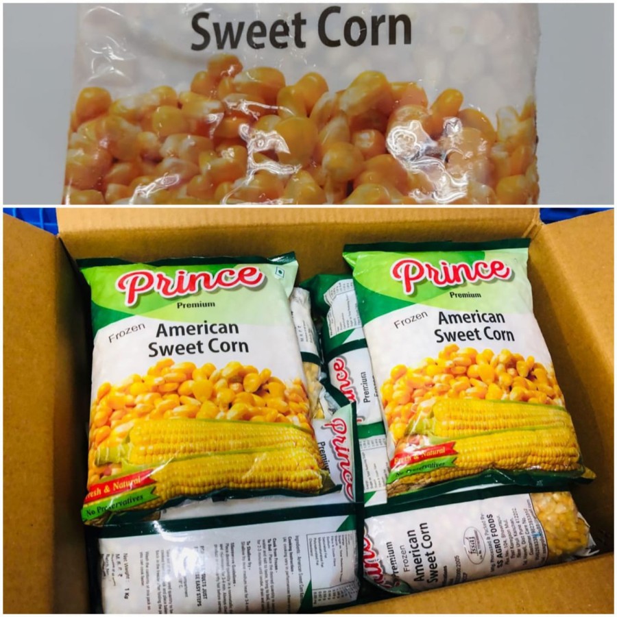 SWEET CORN PREMIUM PRINCE AMERICAN JAGUNG MANIS KEMASAN 1KG