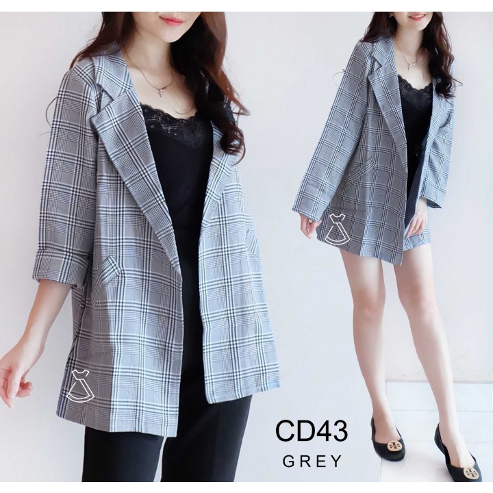 CD43 - Outer Blazer Korea Linen