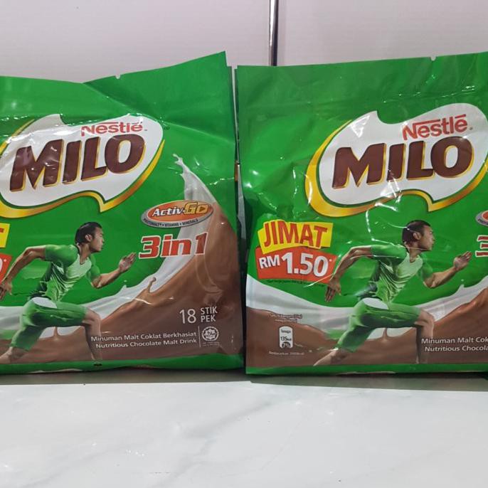 

[[BISA COD]] Milo Malyasia Active-GO 3in1 DISKON Kode 61
