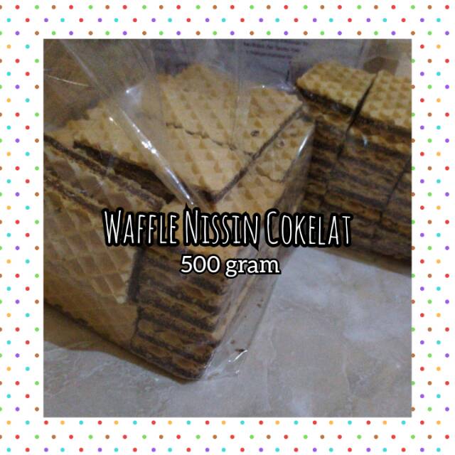 

Snack WAFFLE Nissin Cokelat #NyoklatAbis 500 gram