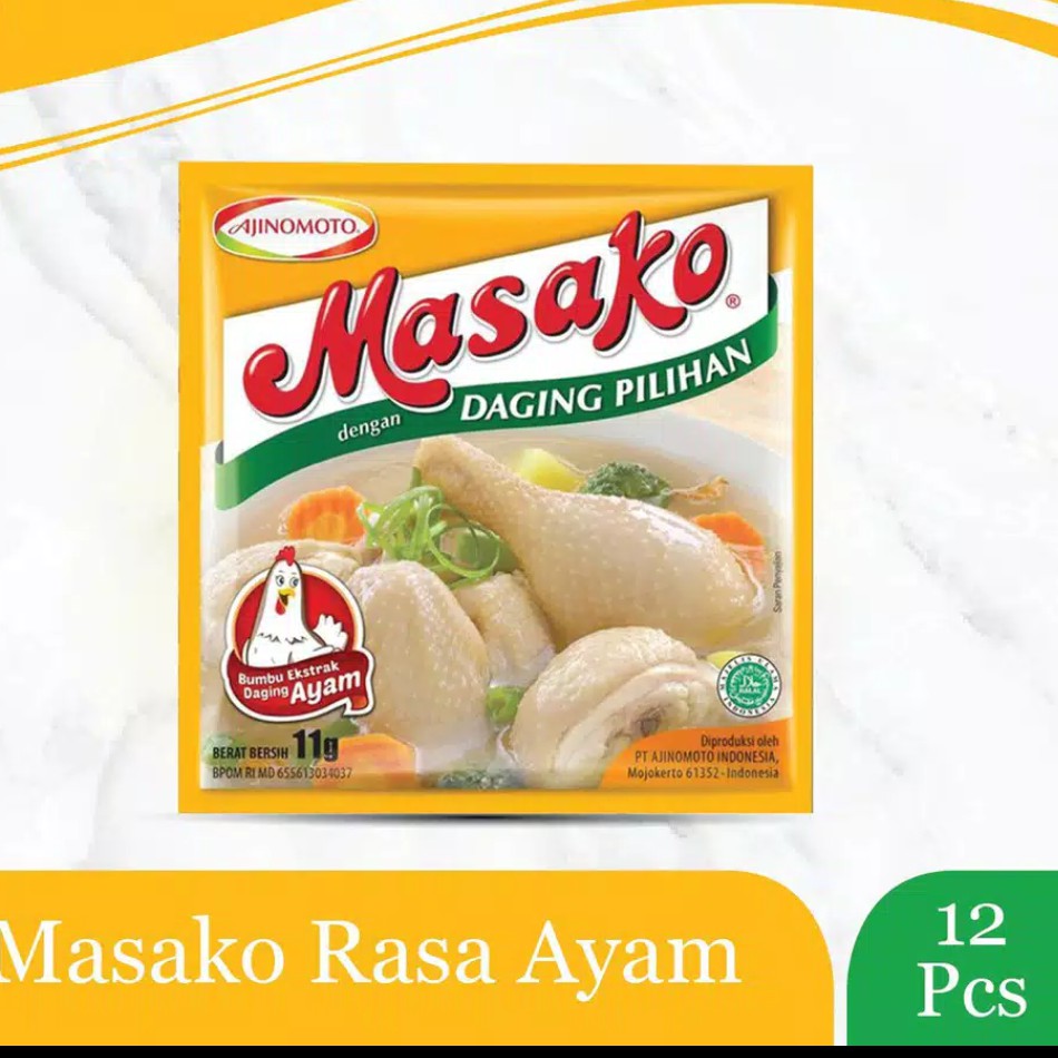 MASAKO AYAM RENCENG ISI 12 PCS