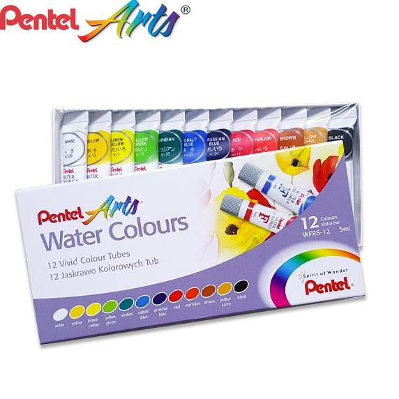 

Pentel Water Colours Set 12 / Cat Air Pentel isi 12