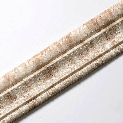 SN-C121 Wall Border List Wallpaper Wallborder Foam 3D Elegan Walpaper List Foam Stiker Dinding-ABU GIOK