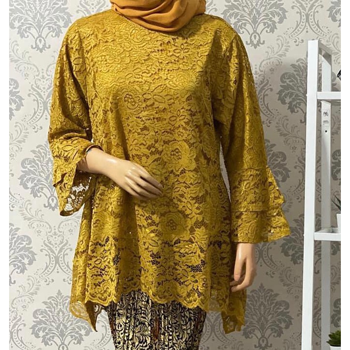 ATASAN KEBAYA RINJANI /KEBAYA JUMBO M-5XL/ ATASAN TUNIK JUMBO/ GAMIS PESTA/KEBAYA BIG SIZE/ROK PRISK
