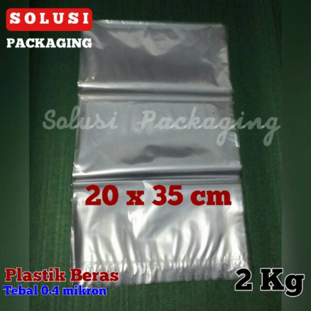 PLASTIK BERAS 2KG/KANTONG BERAS/KARUNG BERAS/SAK
