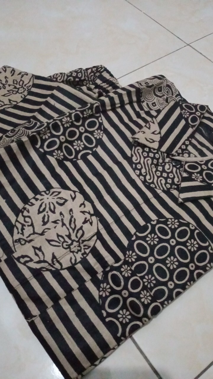 Batik Set [kemeja +rok ] Shofia Set