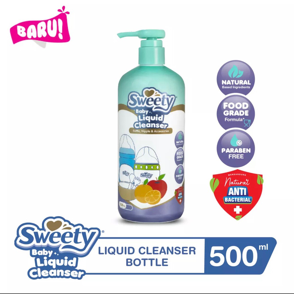 Sweety Baby Liquid Cleanser Botol 500ml pmg