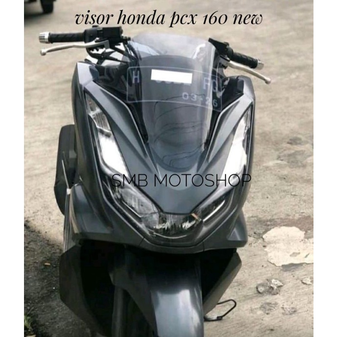 WINDSHIELD PCX NEW 160 POLOS VISOR KACA DEPAN PCX 160 NEW
