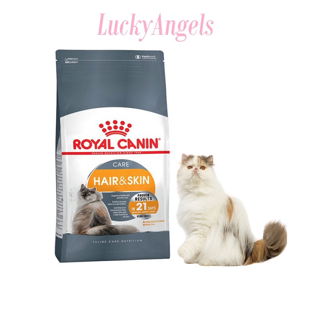 Royal Canin Hair &amp; Skin Care 2kg Dry Cat Food / Makanan Kering Kucing Dewasa Perawatan Rambut &amp; Kulit 2 KG - Feline Care Nutrition