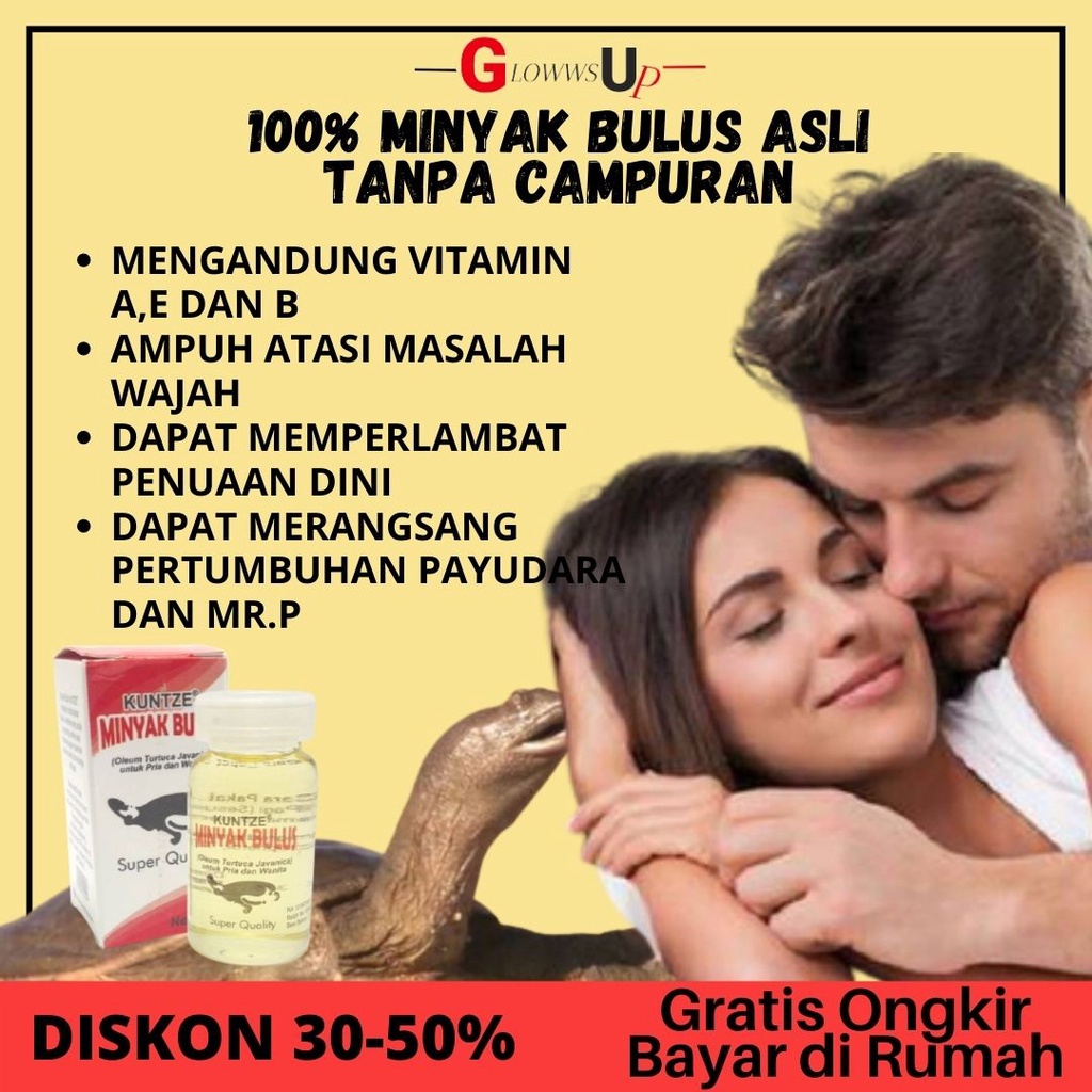 KUNTZE MINYAK BULUS PEMBESAR PAYUDARA MINYAK BULUS PUTIH HERBAL ORIGINAL 100%