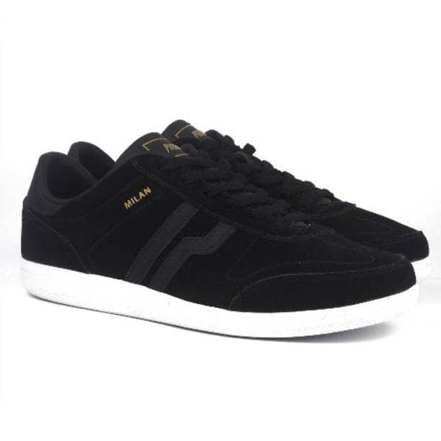 Jual Sepatu Sneaker Pria Original Piero Milan P10575 - Black