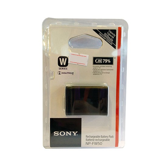 Battery Sony NP-FW50 for NEX5/NEX5N/NEX5R/NEX-6/NEXC3/NEXF3/NEX-3N/NEX7/A33/A55/A6000 Original