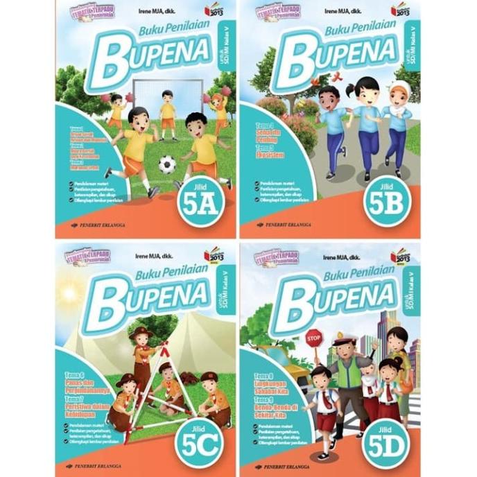 

PAKET BUPENA (BK. PENILAIAN) KLS 5 ABCD / K13N Star Seller Termurah