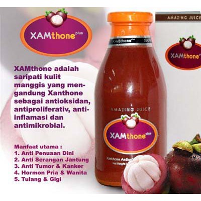 Xamthone Plus | Xamthon | Juice Ekstrak Kulit Manggis Original isi 350 ml