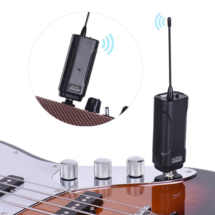 VIRAL  Jack Wireless Gitar Audio wireless Guitar Bass wireless jack ammoon GH01