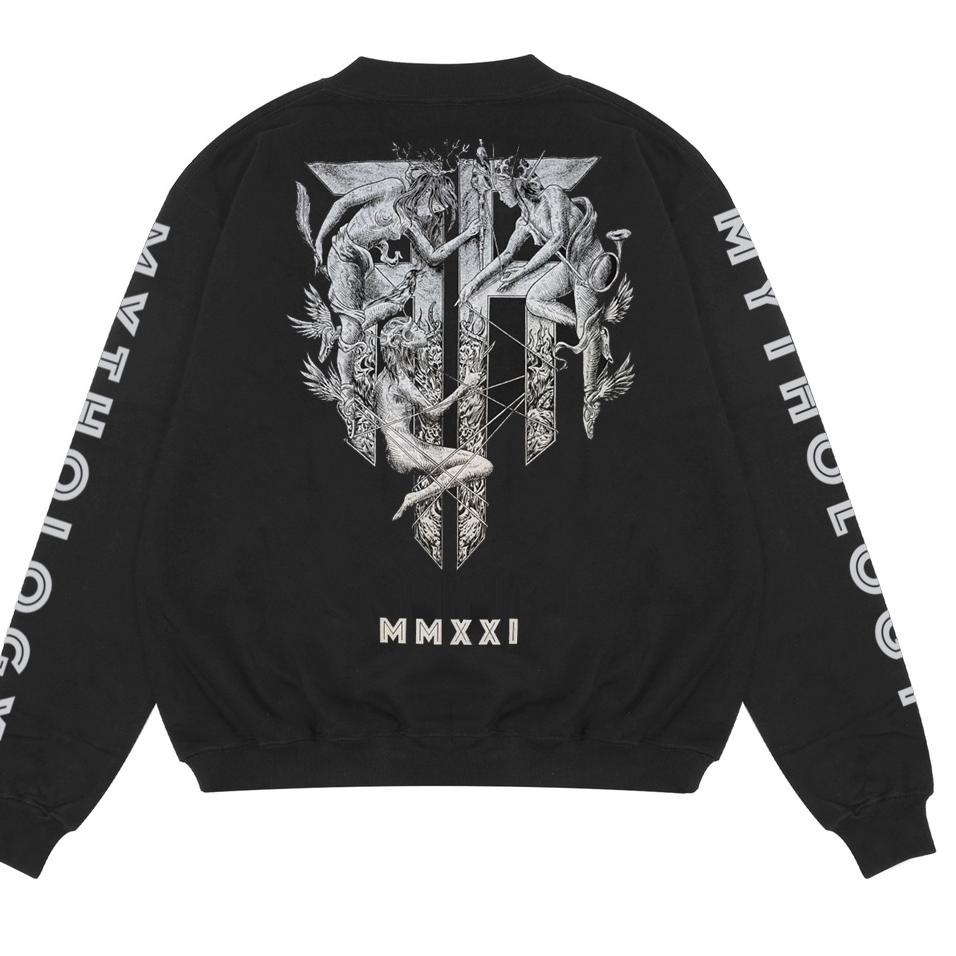 Paling Sesuai.. Lastkiss Mythology Crewneck Black